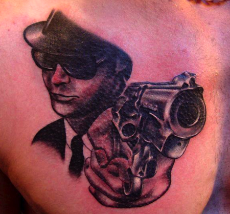 Aurora Lancaster - Blues Brothers Tattoo